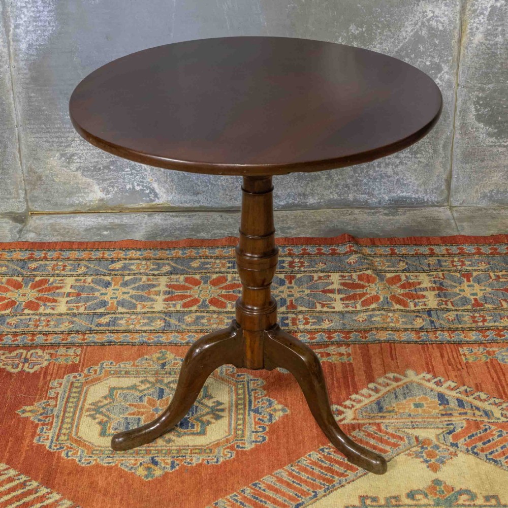 Georgian Mahogany Tripod Table View IX