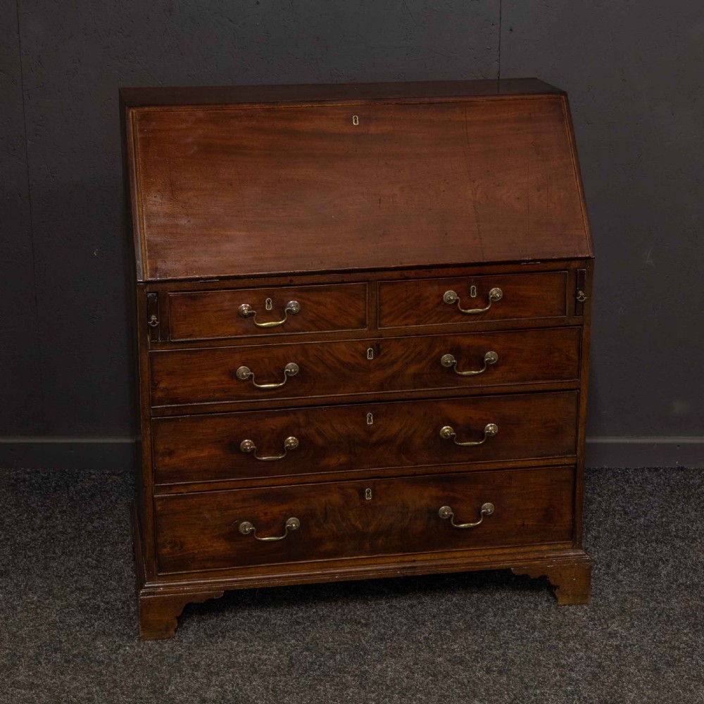 Georgian Mahogany Bureau View IV