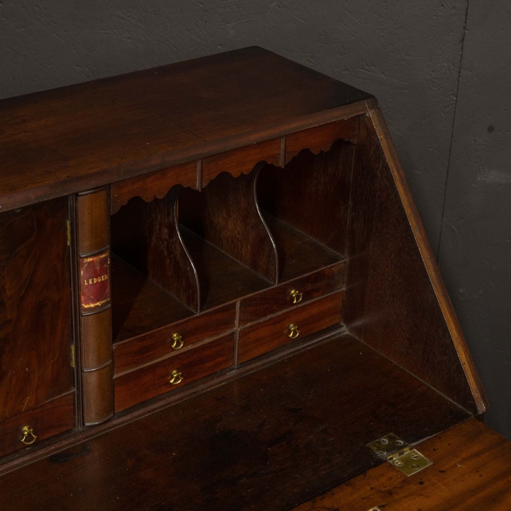 Georgian Mahogany Bureau View VIII