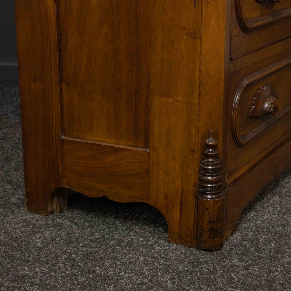 Late 19th Century French Walnut Chest of Drawers View II