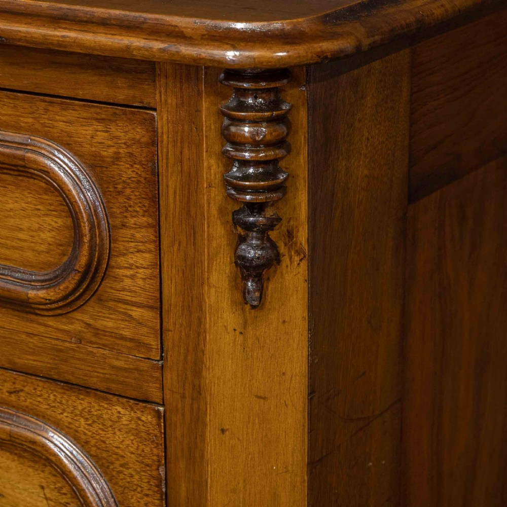 Late 19th Century French Walnut Chest of Drawers View V