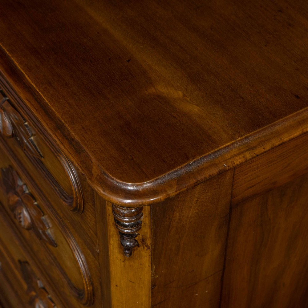 Late 19th Century French Walnut Chest of Drawers View XV