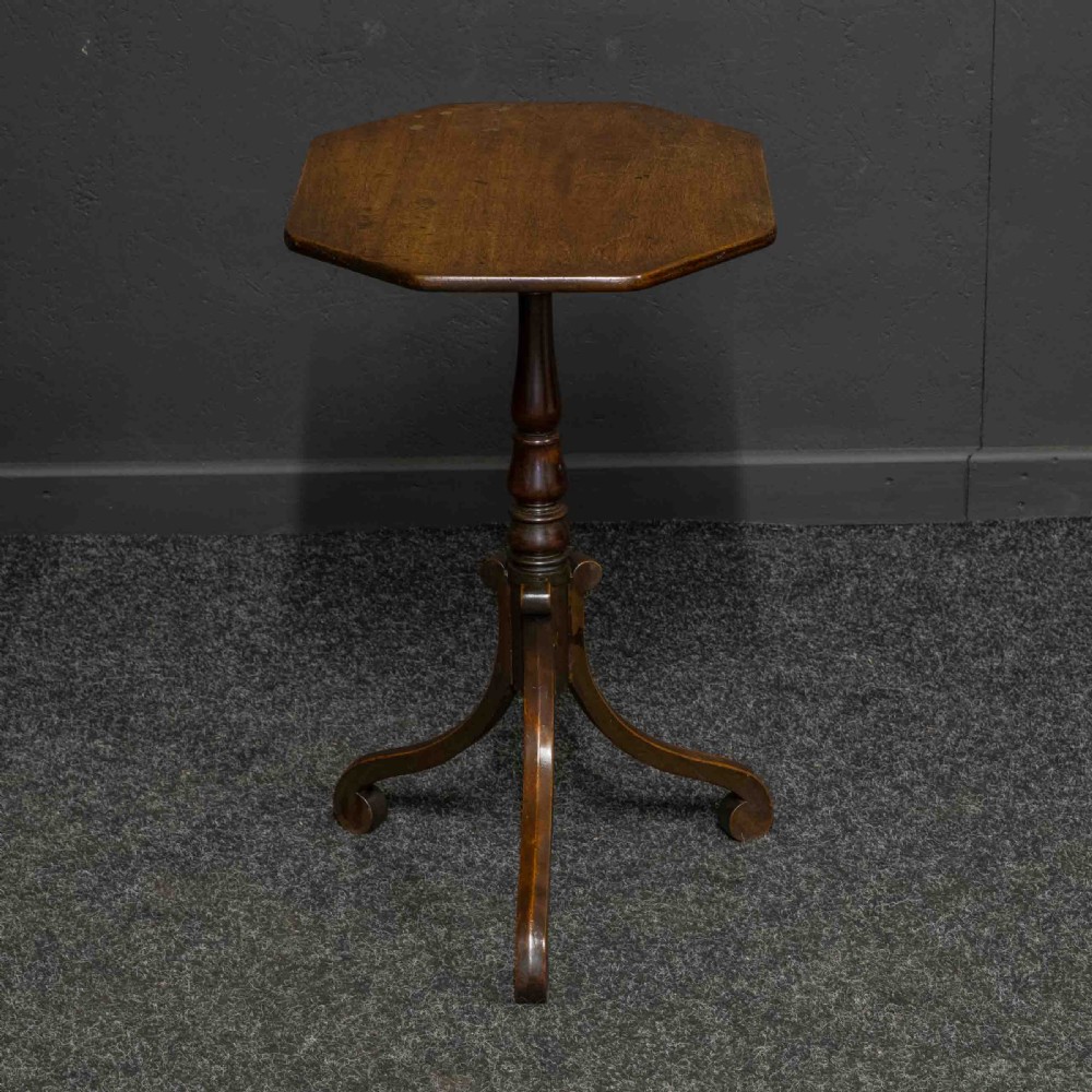 George 3rd Mahogany Tripod Table View VI