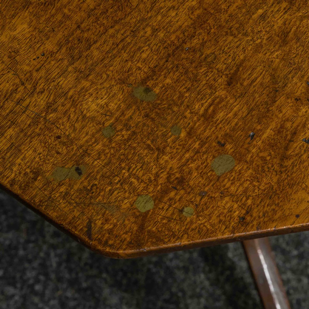 George 3rd Mahogany Tripod Table View IX