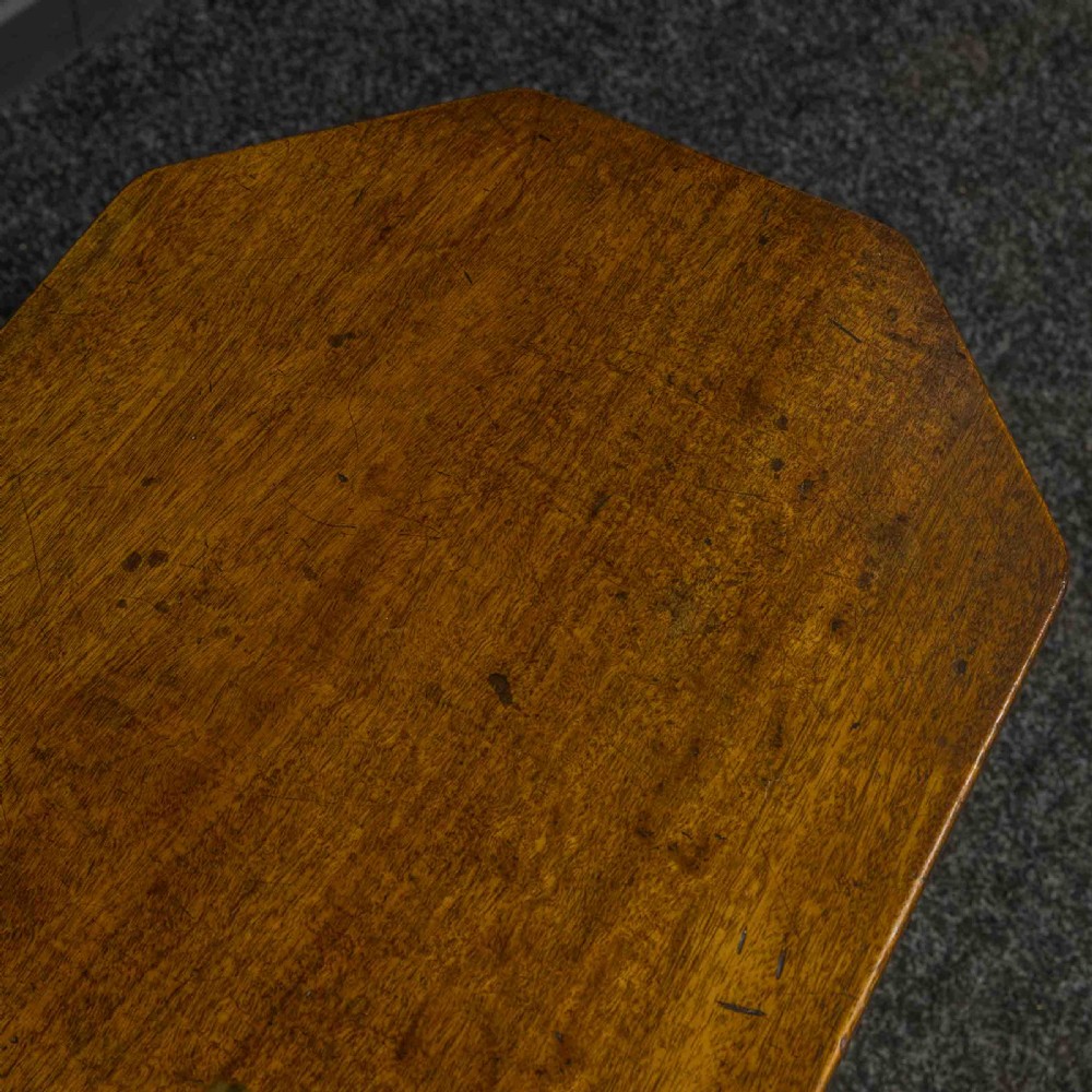 George 3rd Mahogany Tripod Table View X