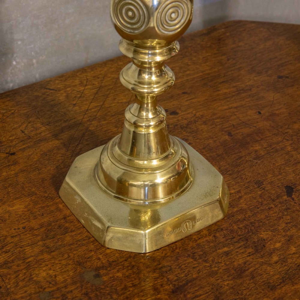 Victorian Good Luck Candlesticks View IX