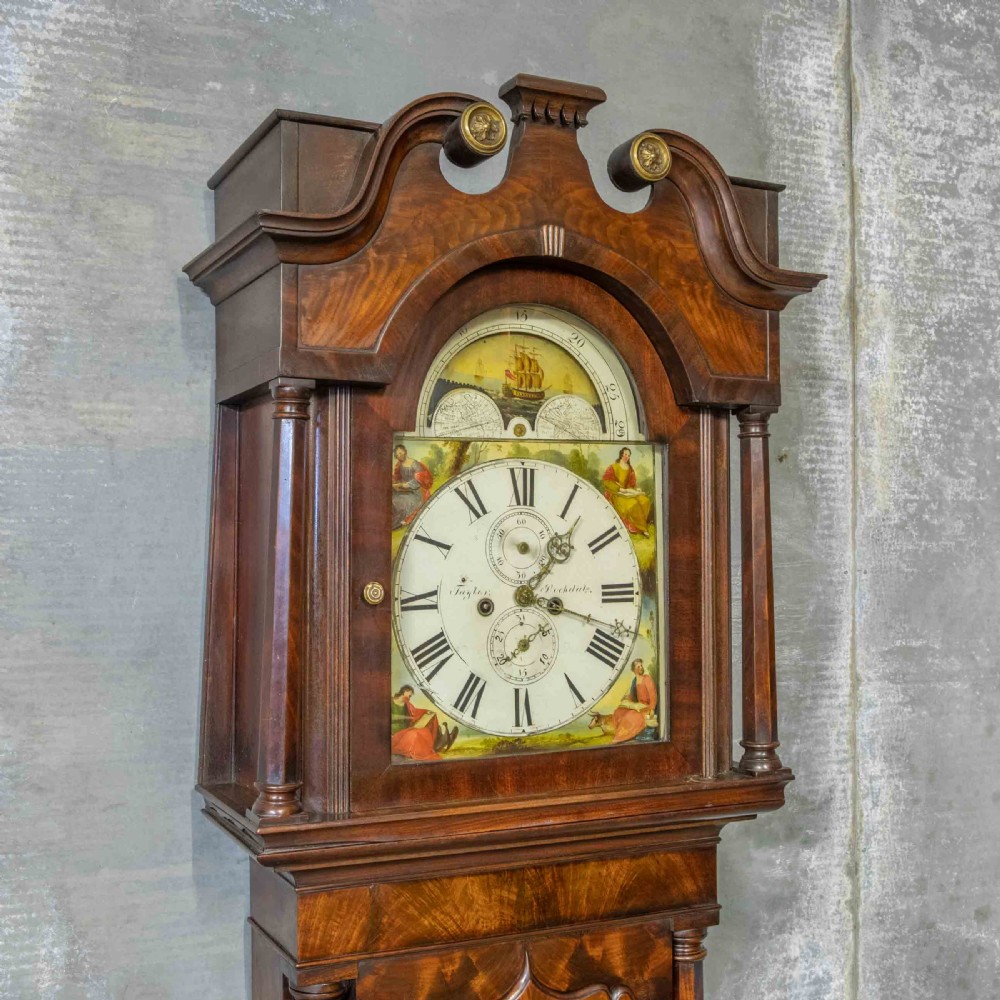 Georgian Longcase Clock View IX