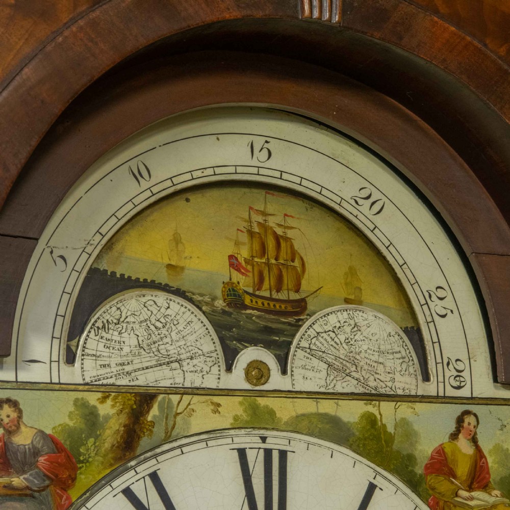 Georgian Longcase Clock View XV