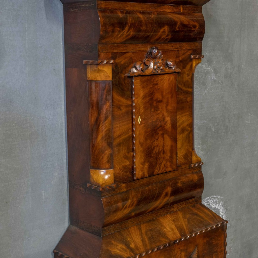 Mahogany Long Case Clock View V