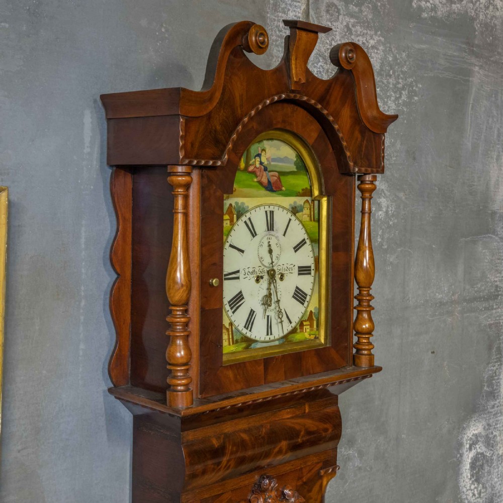 Mahogany Long Case Clock View VI
