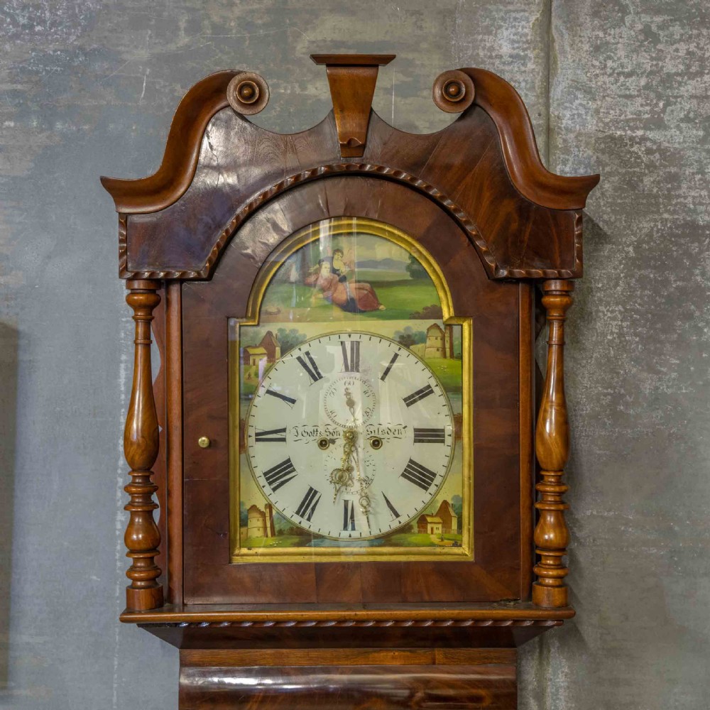 Mahogany Long Case Clock View VII