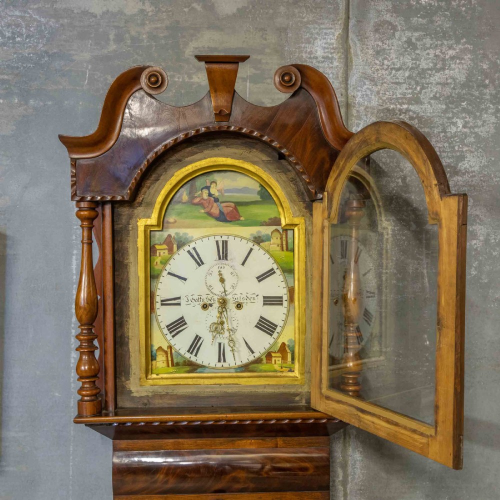 Mahogany Long Case Clock View VIII