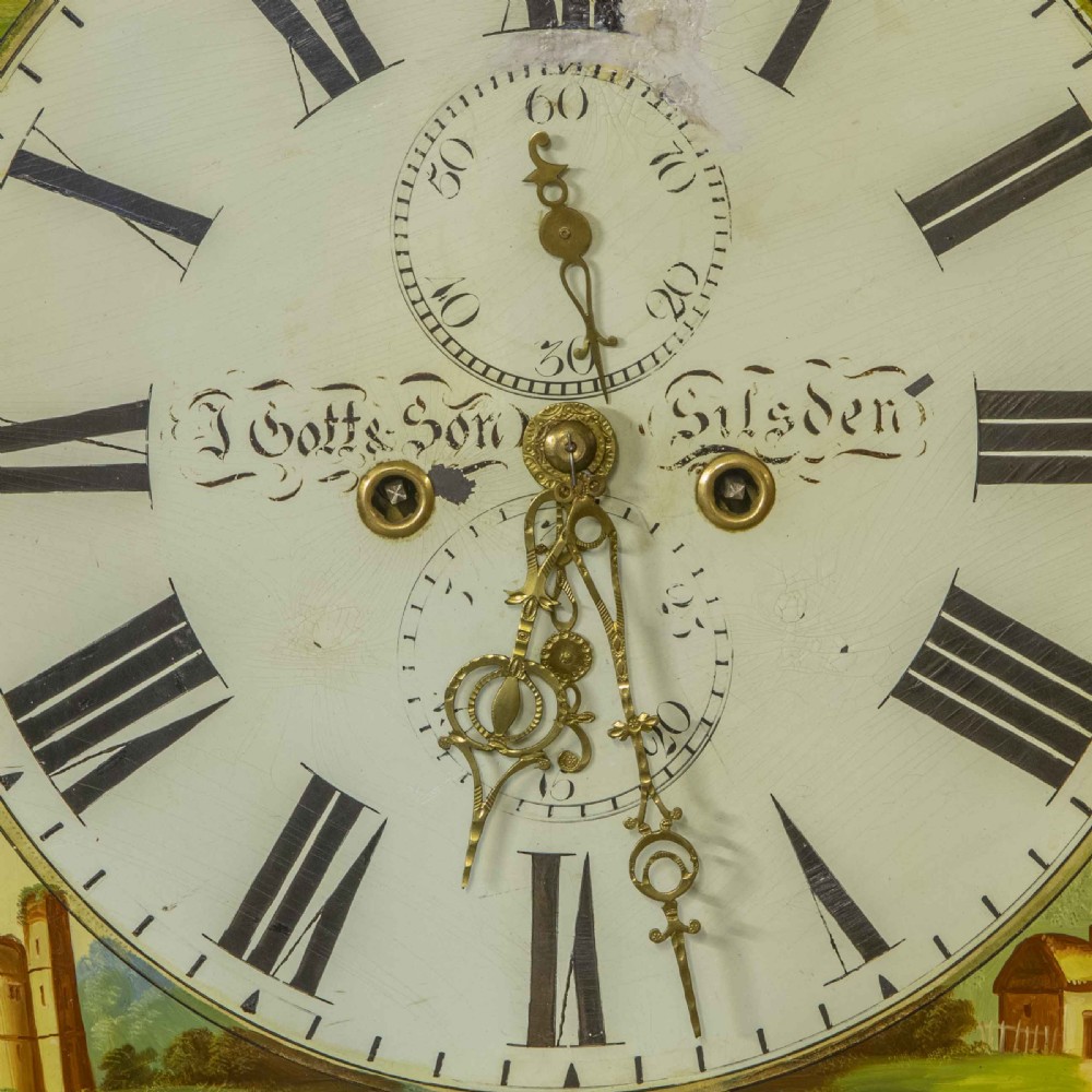 Mahogany Long Case Clock View IX