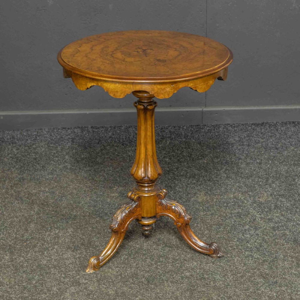 Victorian Walnut Tripod Table