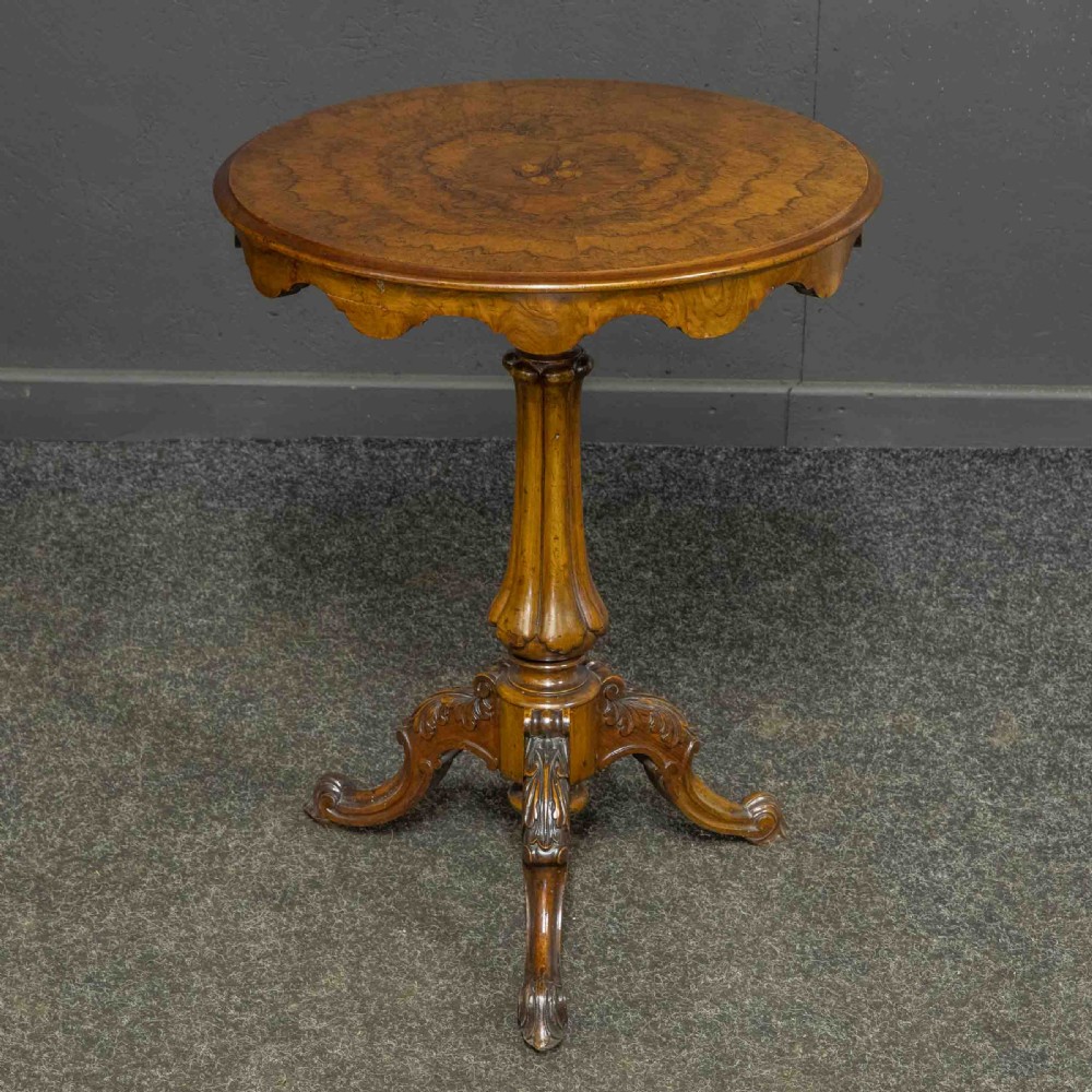 Victorian Walnut Tripod Table View II