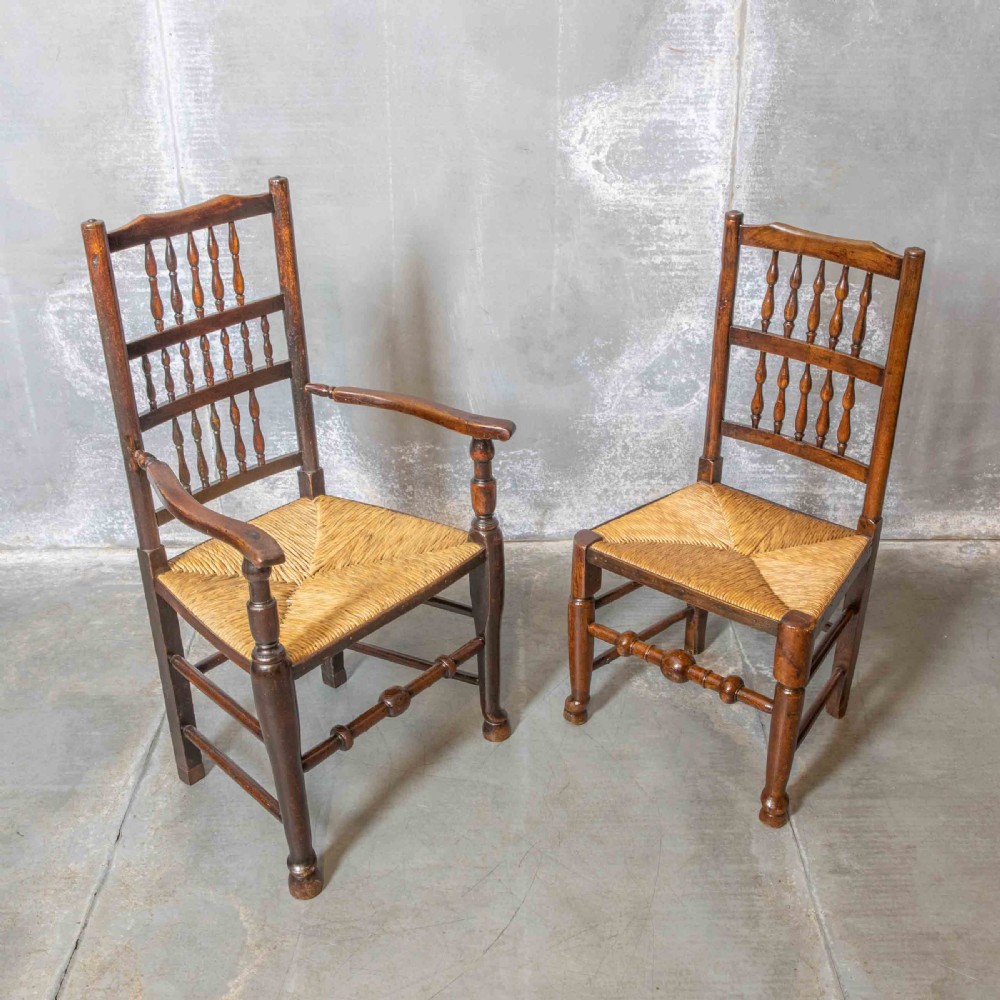 Set of Ten Lancashire Spindlebacks View V