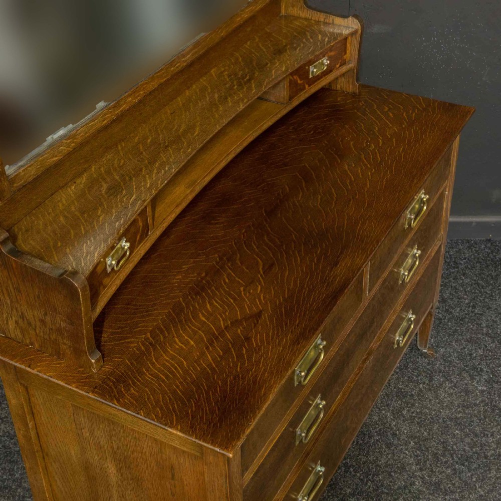 Oak Dressing Table View XI