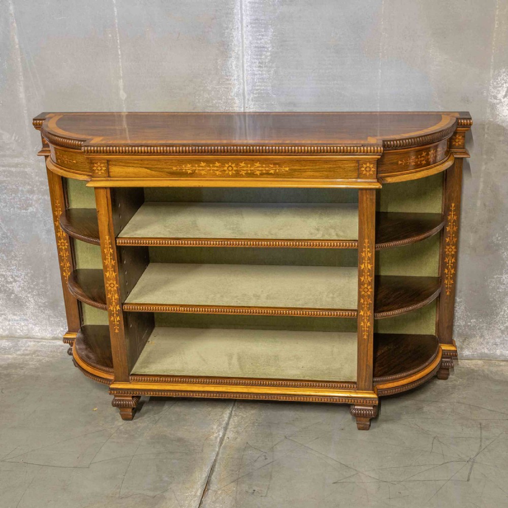 Inlaid Rosewood Credenza