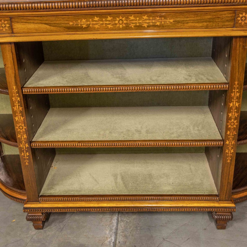 Inlaid Rosewood Credenza View II