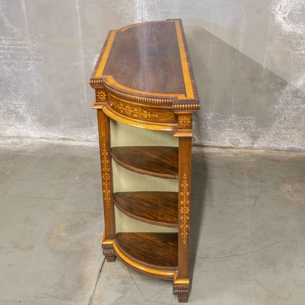 Inlaid Rosewood Credenza View IX