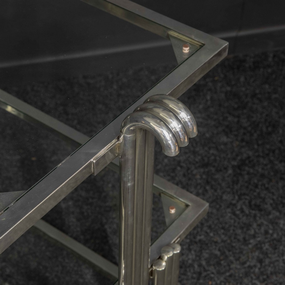 Rare Art Deco Tea Trolley View VIII