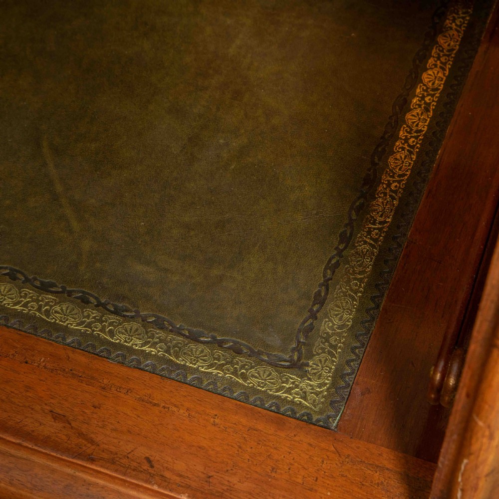Edwardian Walnut Roll Top Desk View XIV