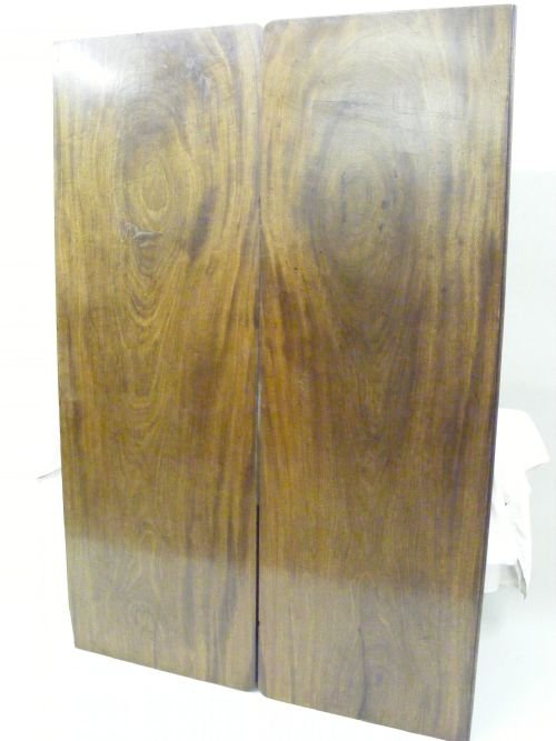 A Very Wide Pair of George III Mahogany Dining Table Leaves.