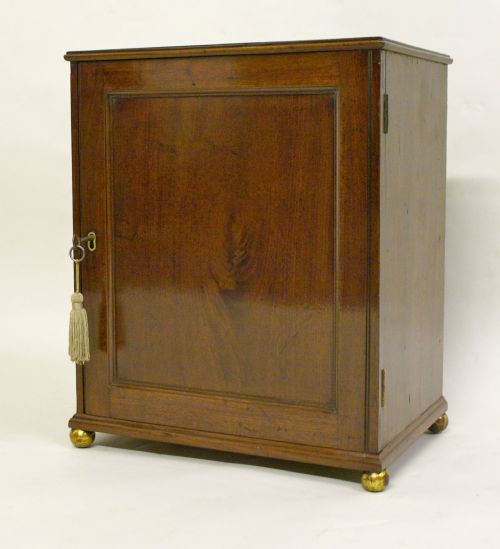 A George III Mahogany Collectors or Table Top Cabinet