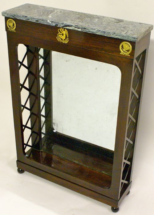 An Unusual Regency Rosewood Console Table