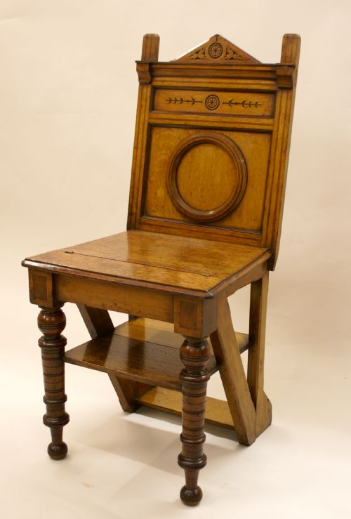 Late 19th Century Metamorphic Library Steps/chair