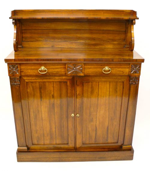 A Fine Quality Late Regency Rosewood Chiffonier