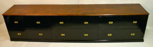 A Large Late Victorian Haberdashery Shop Cabinet