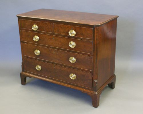A George III Mahogany Commode/chest