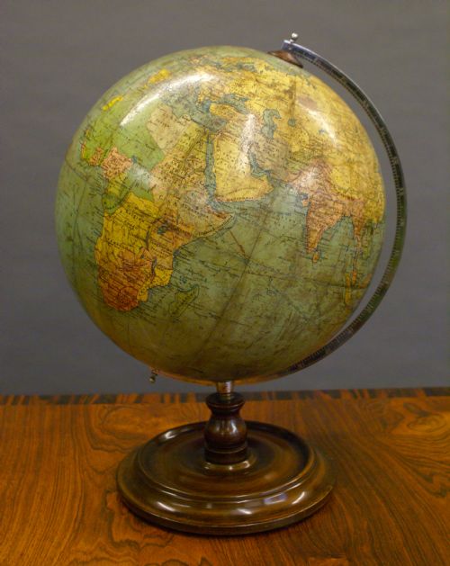 A 1940'S, 12" Table Globe by George Phillip