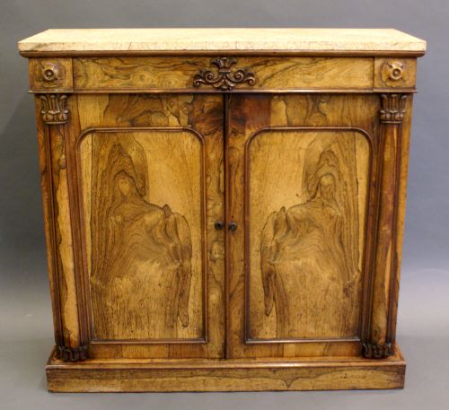 A William IV Rosewood Chiffonier