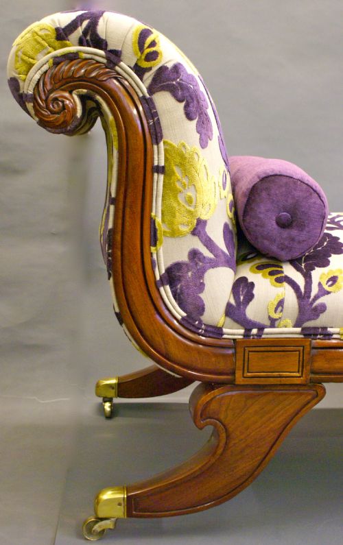 A Superb and Rare Double Sided Chaise Lounge/window Seat.