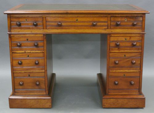 A Most Unusual Victorian Child's Pedestal Desk