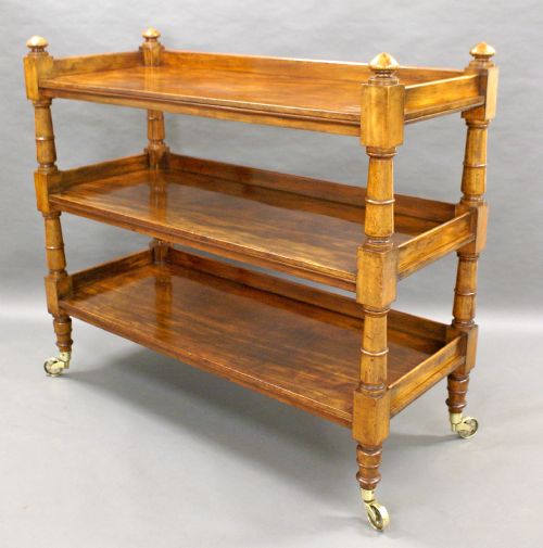 A Late Regency Buffet/dumb Waiter of Very Impressive Proportions.