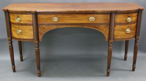 A George III Mahogany 6 Leg Sideboard