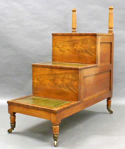A Late Regency 3 Step Commode.