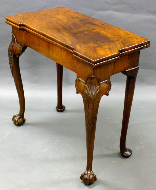 George II Mahogany Tea Table