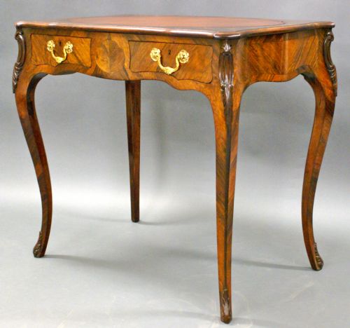 A Fine Rosewood Victorian Writing Table
