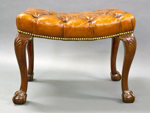 A Quality Georgian Style Stool