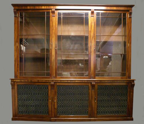 A William IV Library Bookcase