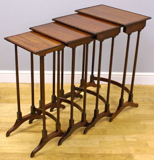 A William IV Quartetto Nest of Tables