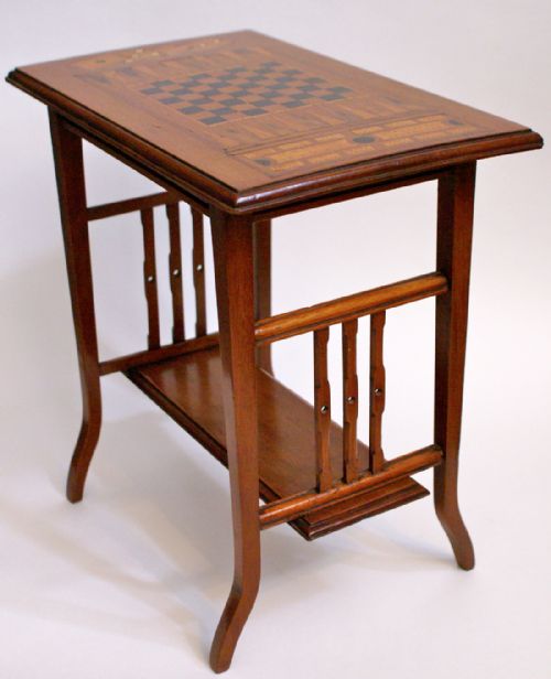 A Rare and Unusual Miniature Games Table