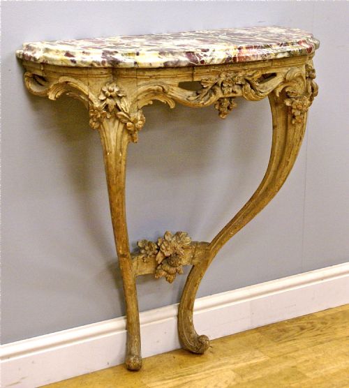 A Late 18th Century Italian Console Table