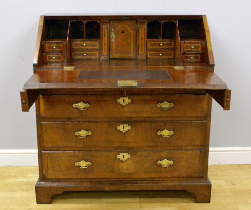 A George II Walnut Bureau