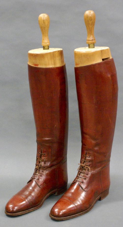A Pair of Gentleman's Riding Boots by "Faulkner & Son"