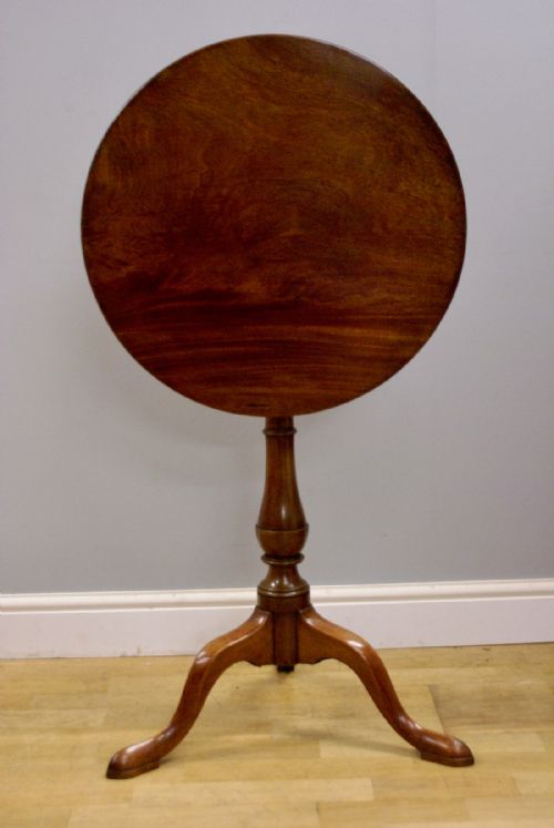 A George III Mahogany Tripod Table
